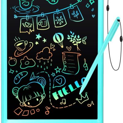 Toddler Boy Toys, Kids Gifts, 10 Inch LCD Writing Tablet, Drawing Pad, No Mess Coloring Books for Kids, Travel Games, Gifts for Boys 4-6, Educational Toys for 3 4 5 6 7 Years Old Boys and Girls