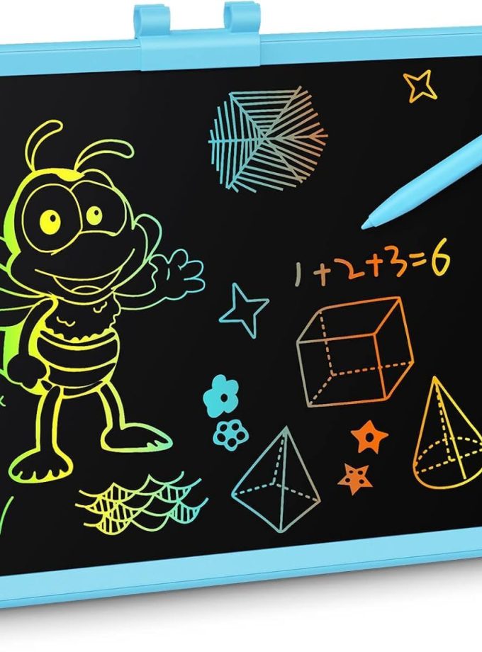 LCD Writing Tablet, Gifts for 3 Years Old Boys and Girls，10 Inch Colorful Doodle Board Drawing Tablet, Erasable Reusable Electronic Drawing Pads, Educational and Learning Toys for Kids